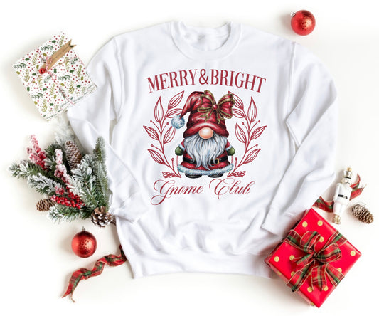 Gnome Club Christmas Sweatshirt