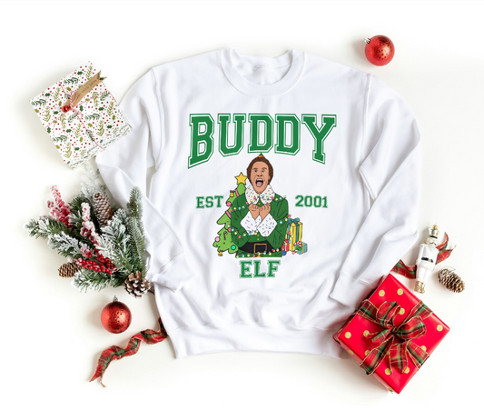 Buddy the Elf themed Sweathshirt